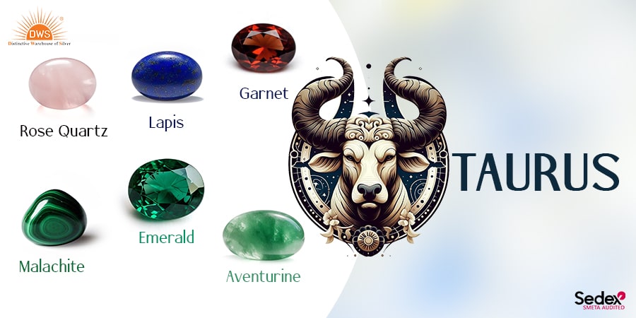 Beautiful Gemstones for Taurus Sign